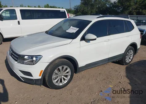 2020 Volkswagen Tiguan 2.0T S из США, поврежденный, VIN 3VV0B7AX2LM031753